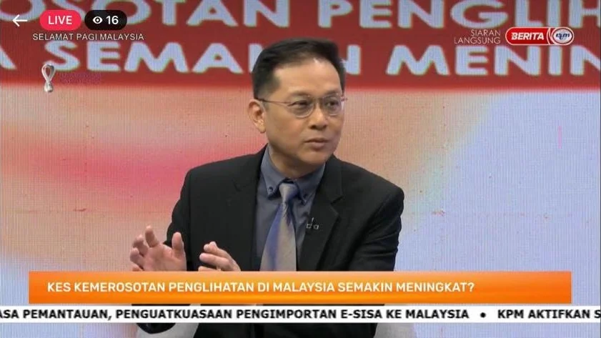 RTM – Vision Deterioration in Malaysia