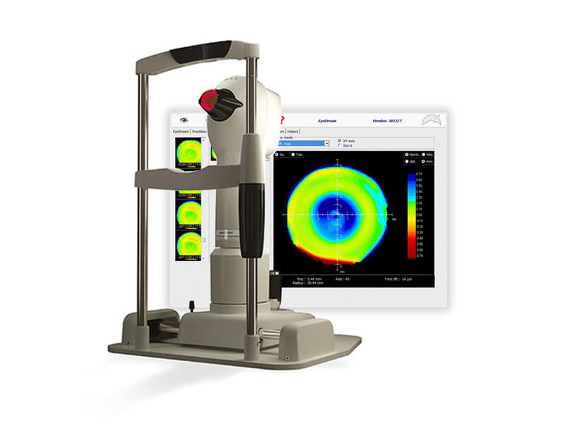 Corneal topographer